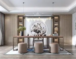 楚雄新中式风格茶室如何规划设计